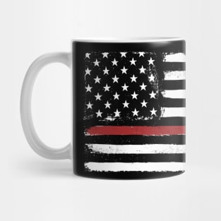 Fire Redline Flag Mug